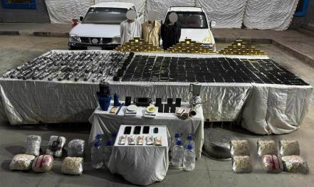 سقوط 3 عناصر إجرامية فى جنوب سيناء وبحوزتهم كمية من المخدرات بـ 34 مليون جنيه