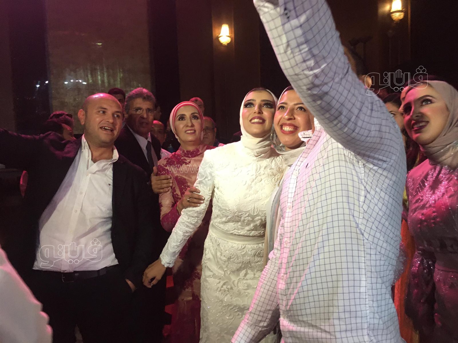 جيانا فاروق تحتفل بعقد قرانها في التجمع الخامس (4)