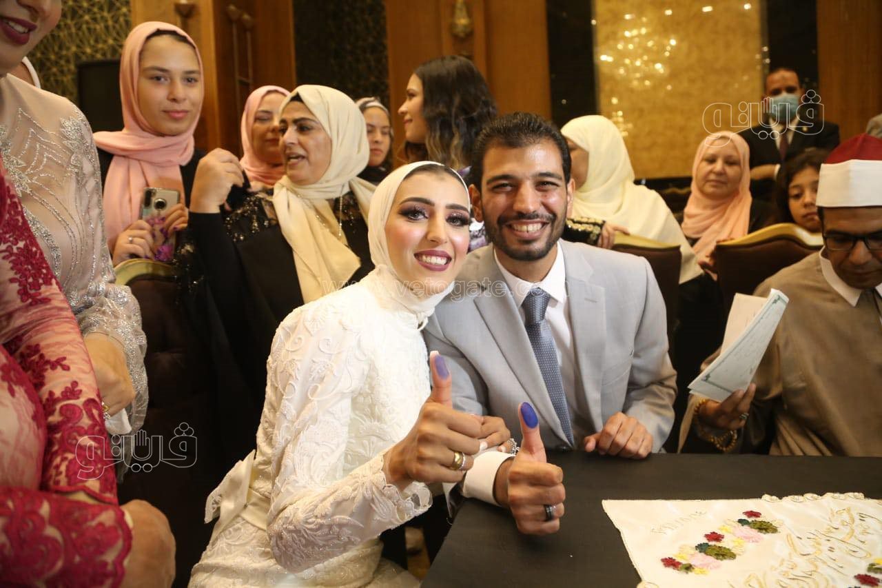 جيانا فاروق تحتفل بعقد قرانها في التجمع الخامس (5)