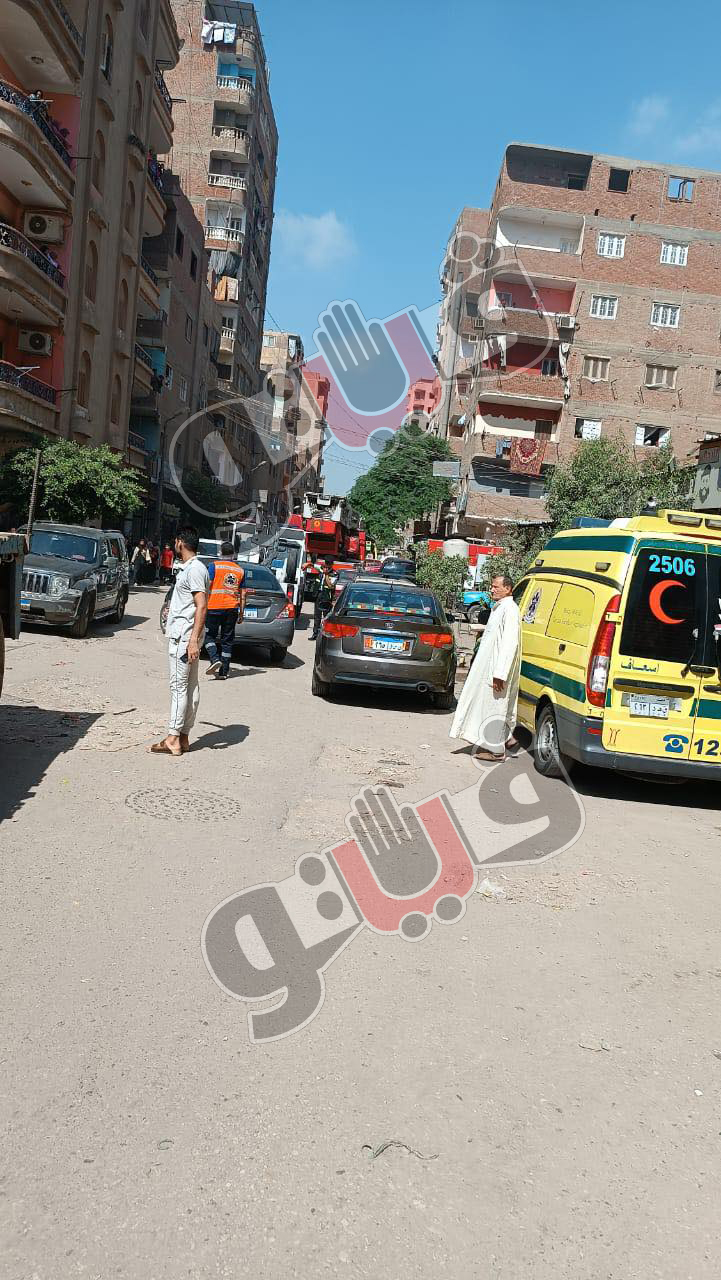 حريق كنيسة أبو سيفين بإمبابة (2)