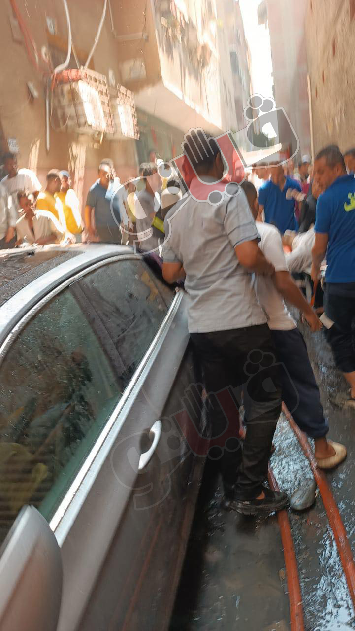 حريق كنيسة أبو سيفين بإمبابة (10)