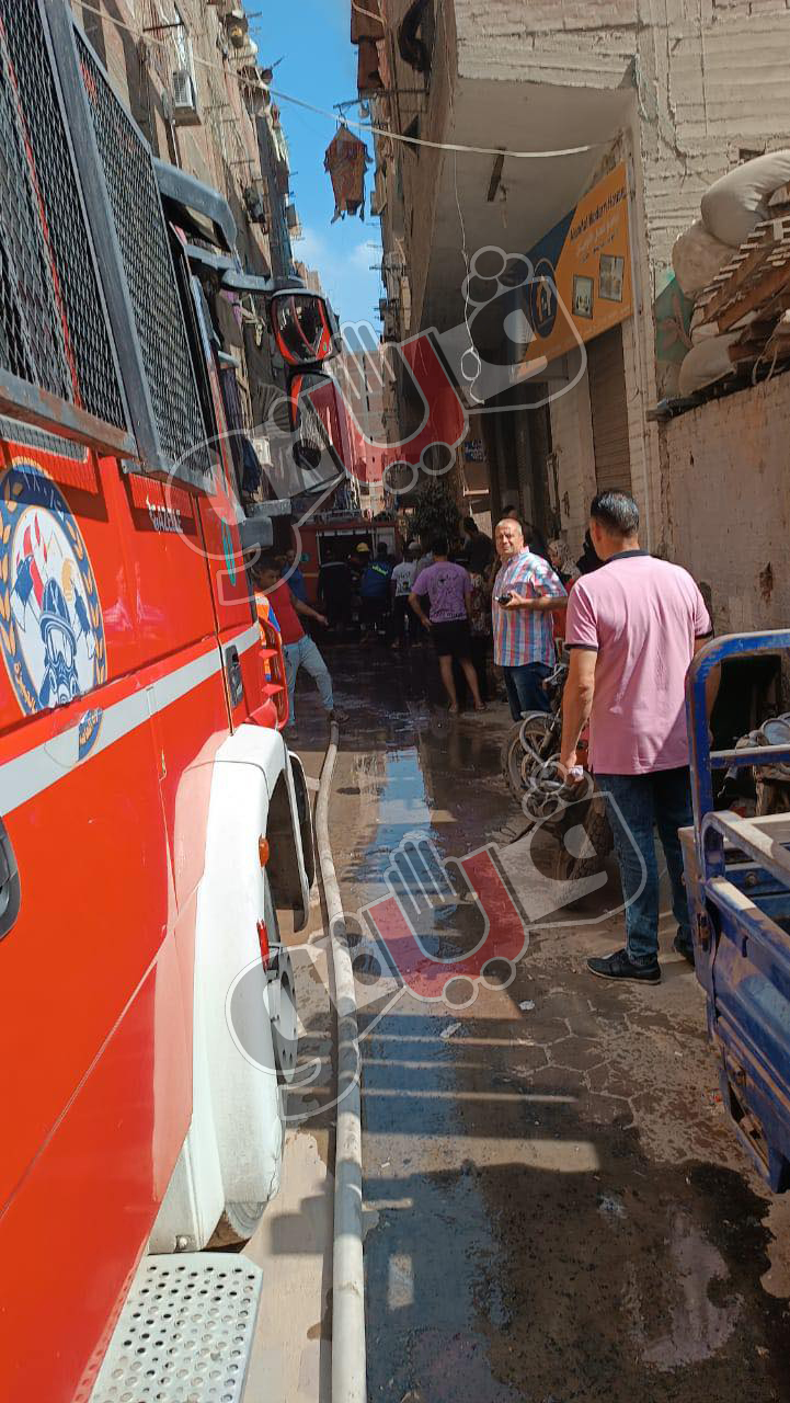حريق كنيسة أبو سيفين بإمبابة (13)