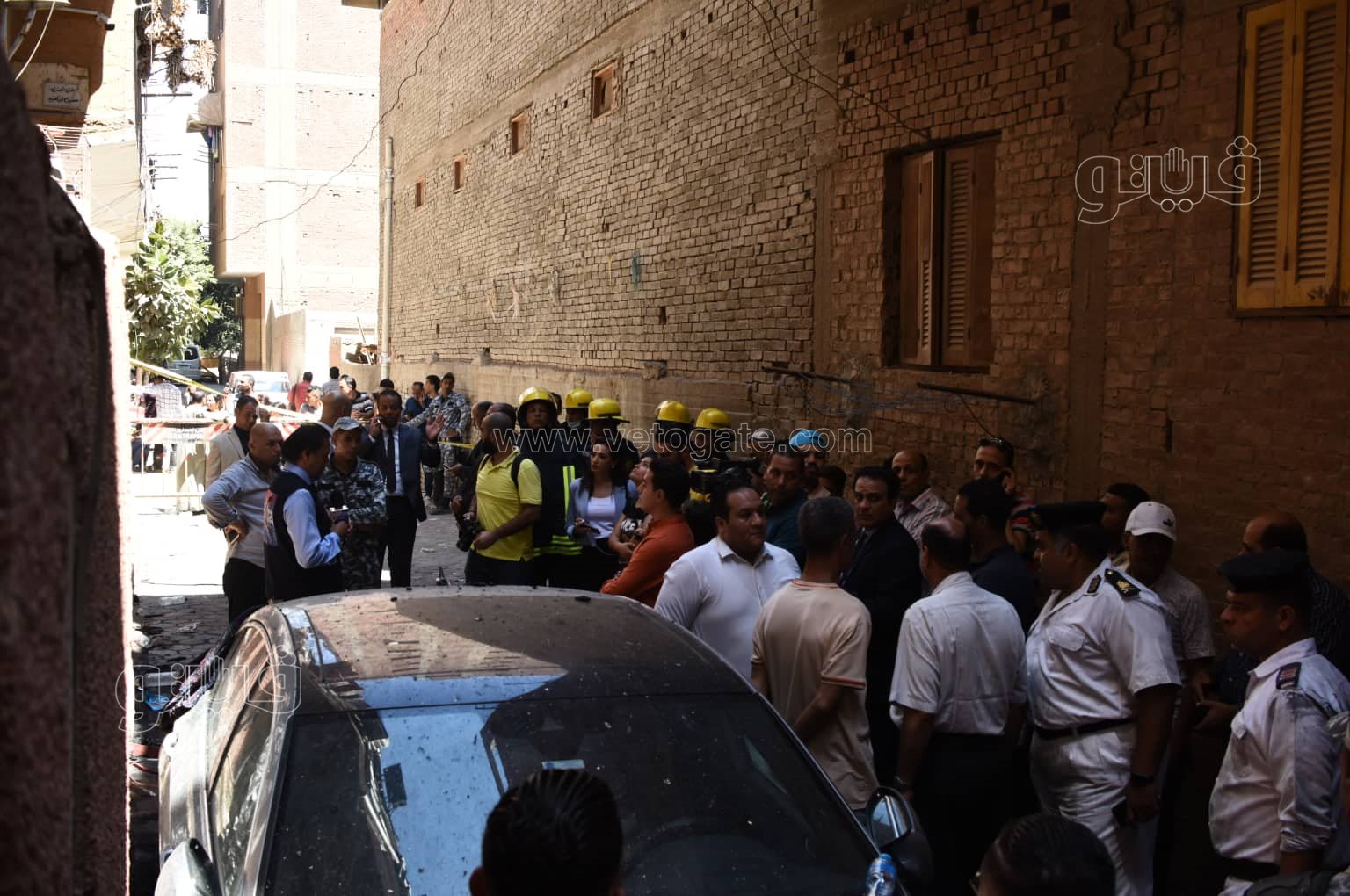 آثار حريق كنيسة أبو سيفين بإمبابة (5)