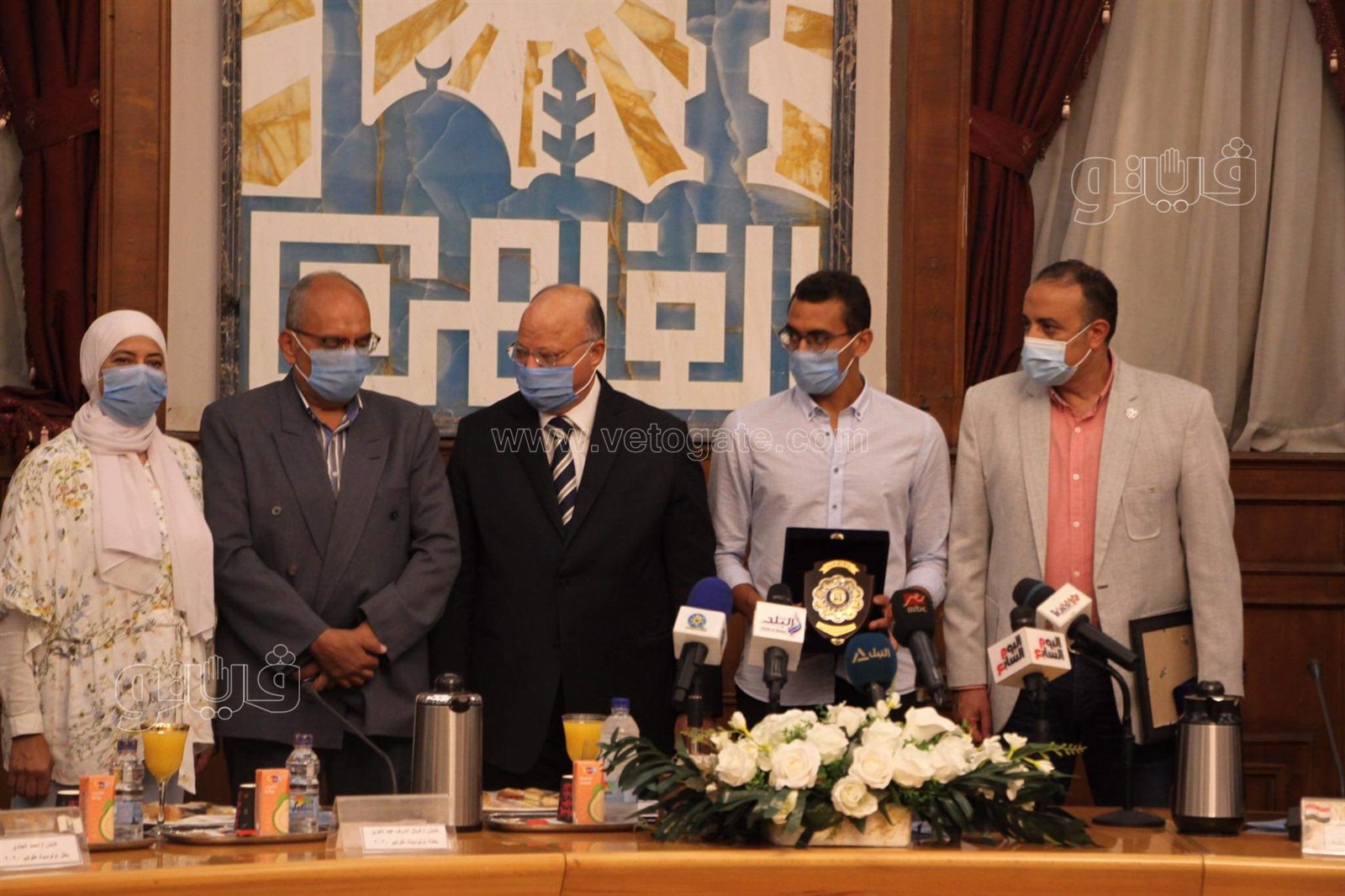 هدية محافظة القاهرة لأبطال أولمبياد طوكيو (15)