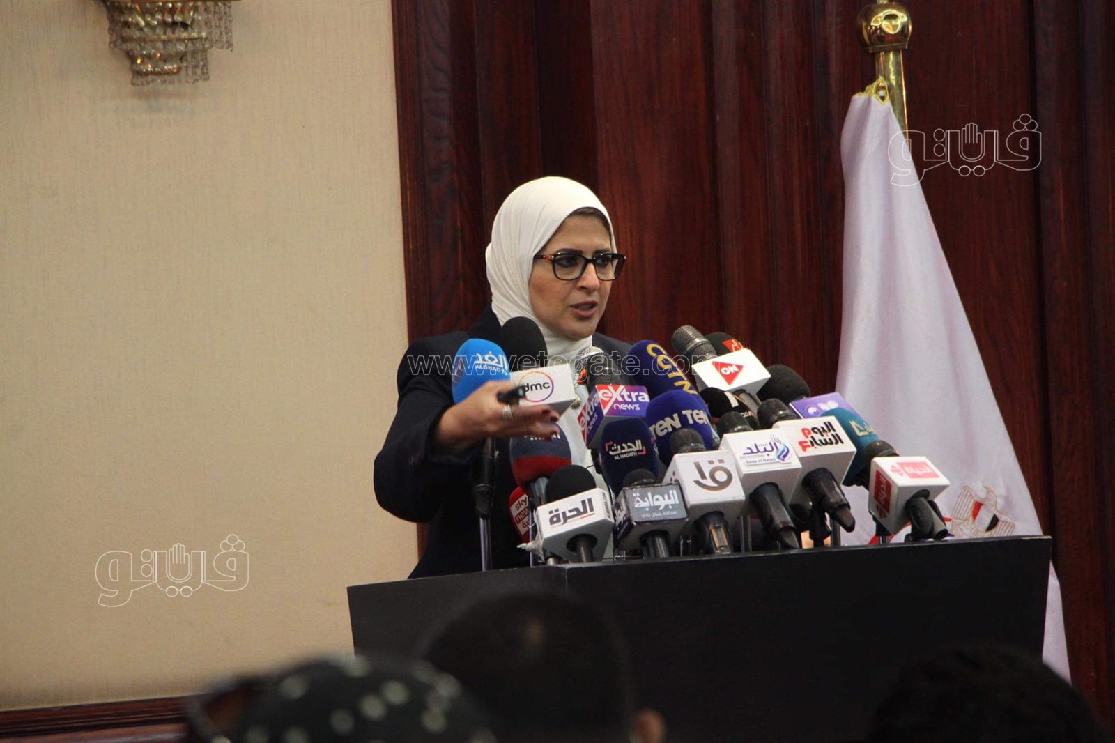 مؤتمر وزيرة الصحة (8)