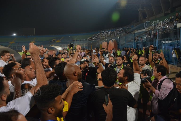 احتفالات لاعبي الزمالك (9)