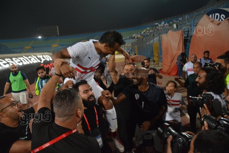احتفالات لاعبي الزمالك (17)