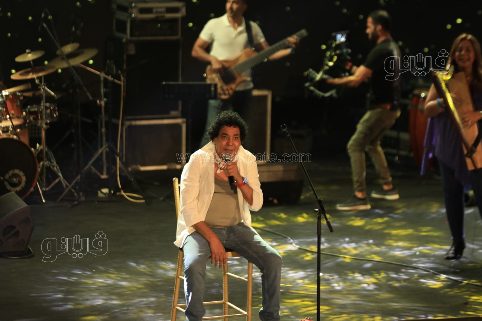 محمد منير يتألق فى حفل المسرح الرومانى (6)