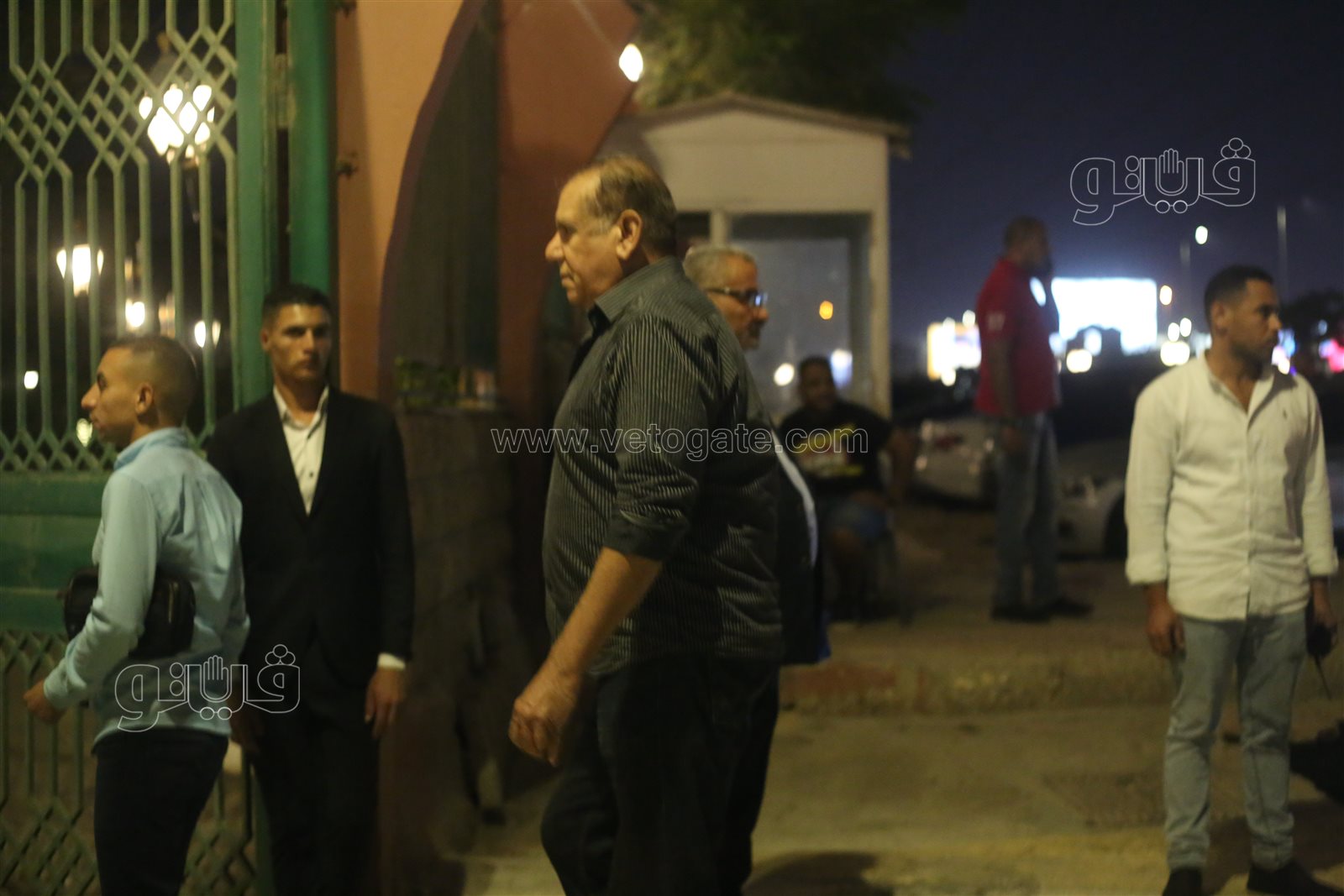 عزاء زوجة خالد زكي (2)