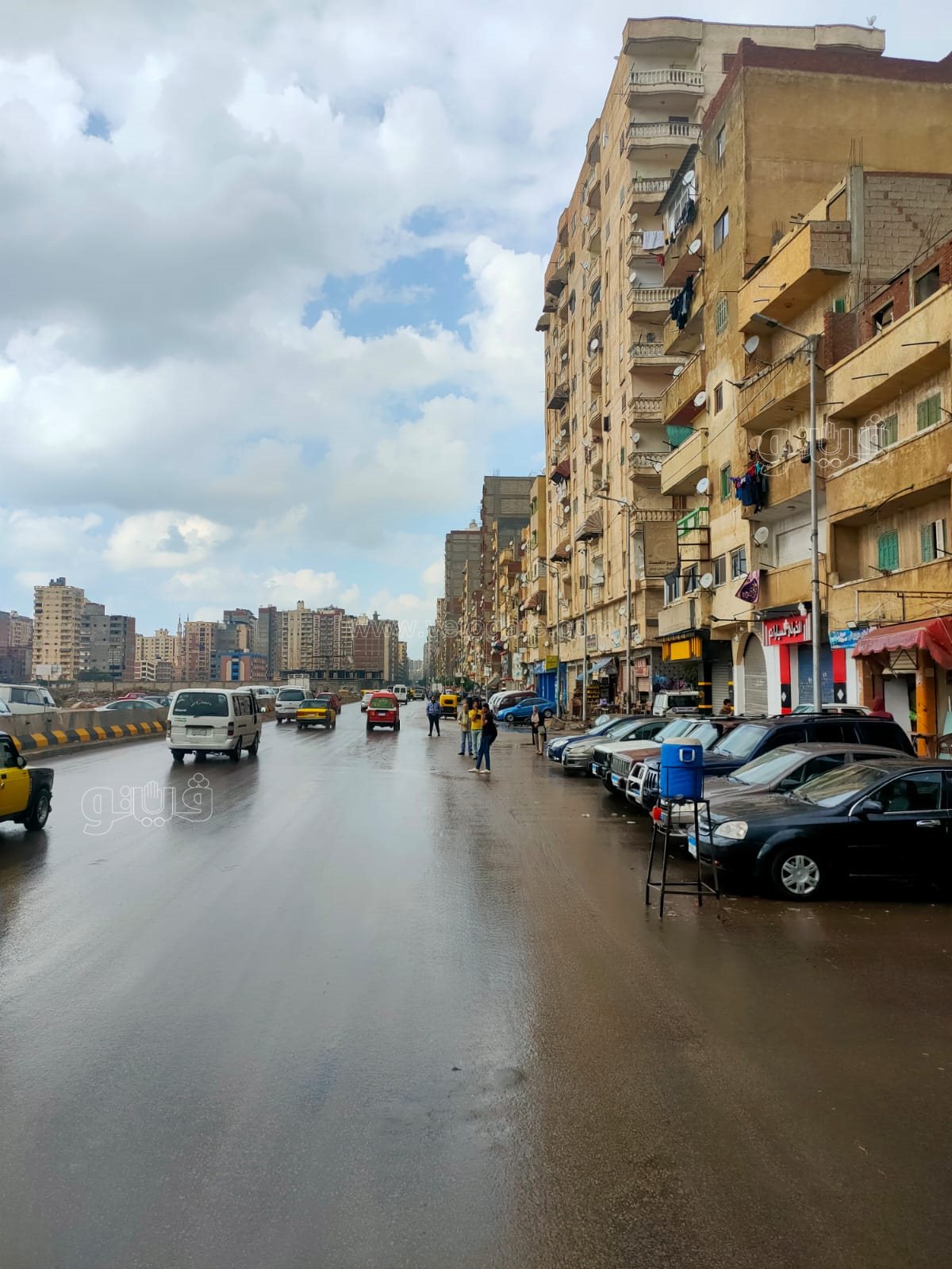  هطول أمطار غزيرة على الإسكندرية  (2)