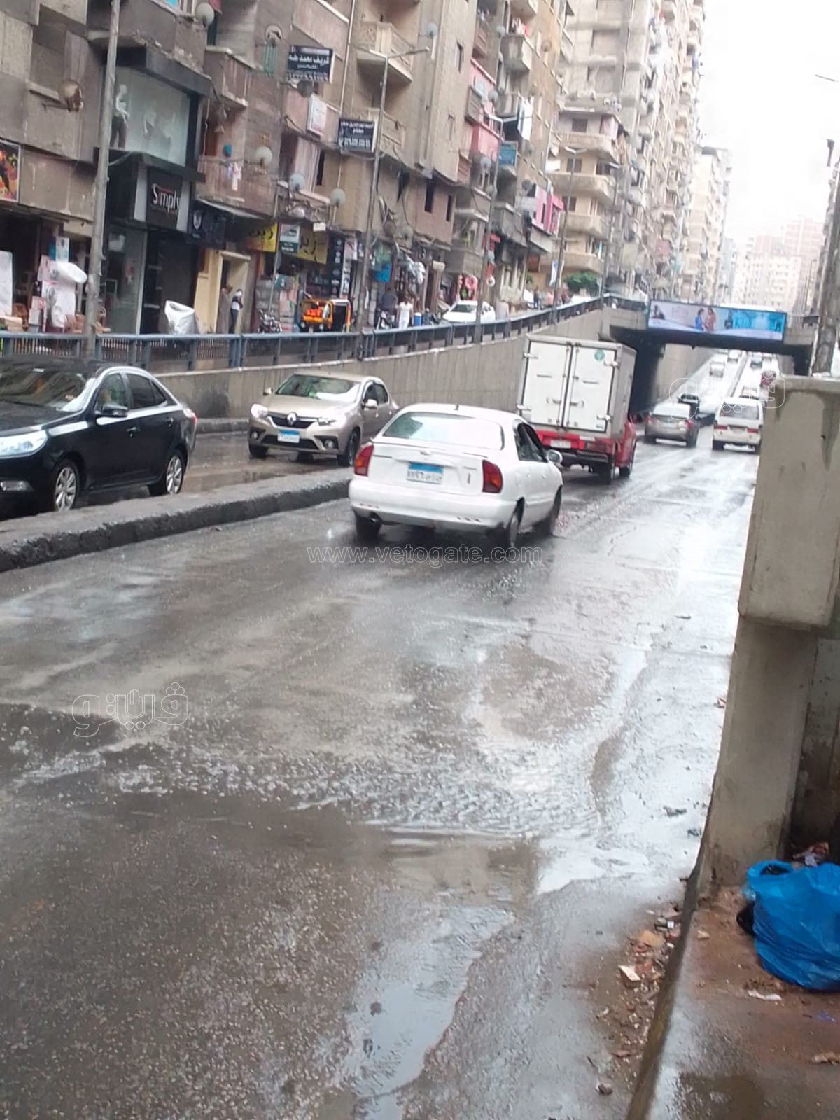  هطول أمطار غزيرة على الإسكندرية  (7)