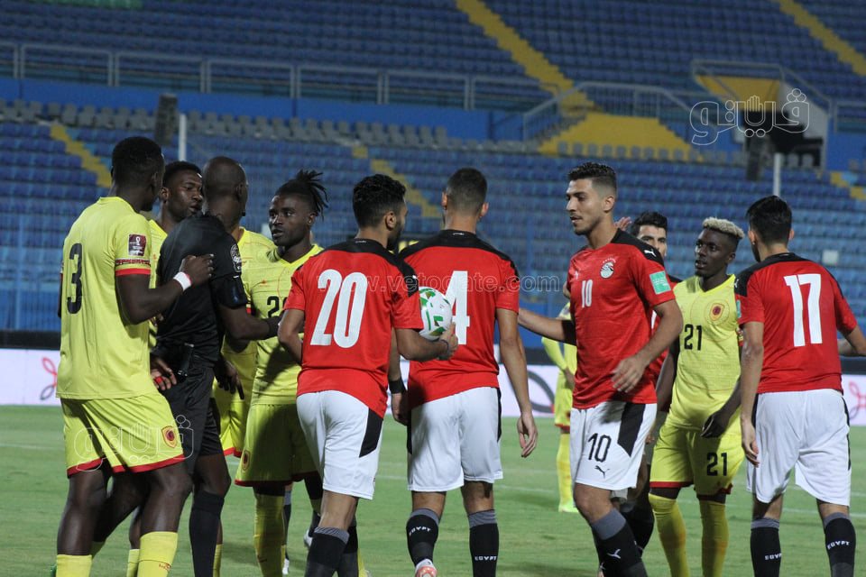 مواجهة سابقة بين مصر وأنجولا، فيتو