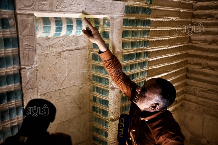 ترميم المقبرة الجنوبية للملك زوسر (37)
