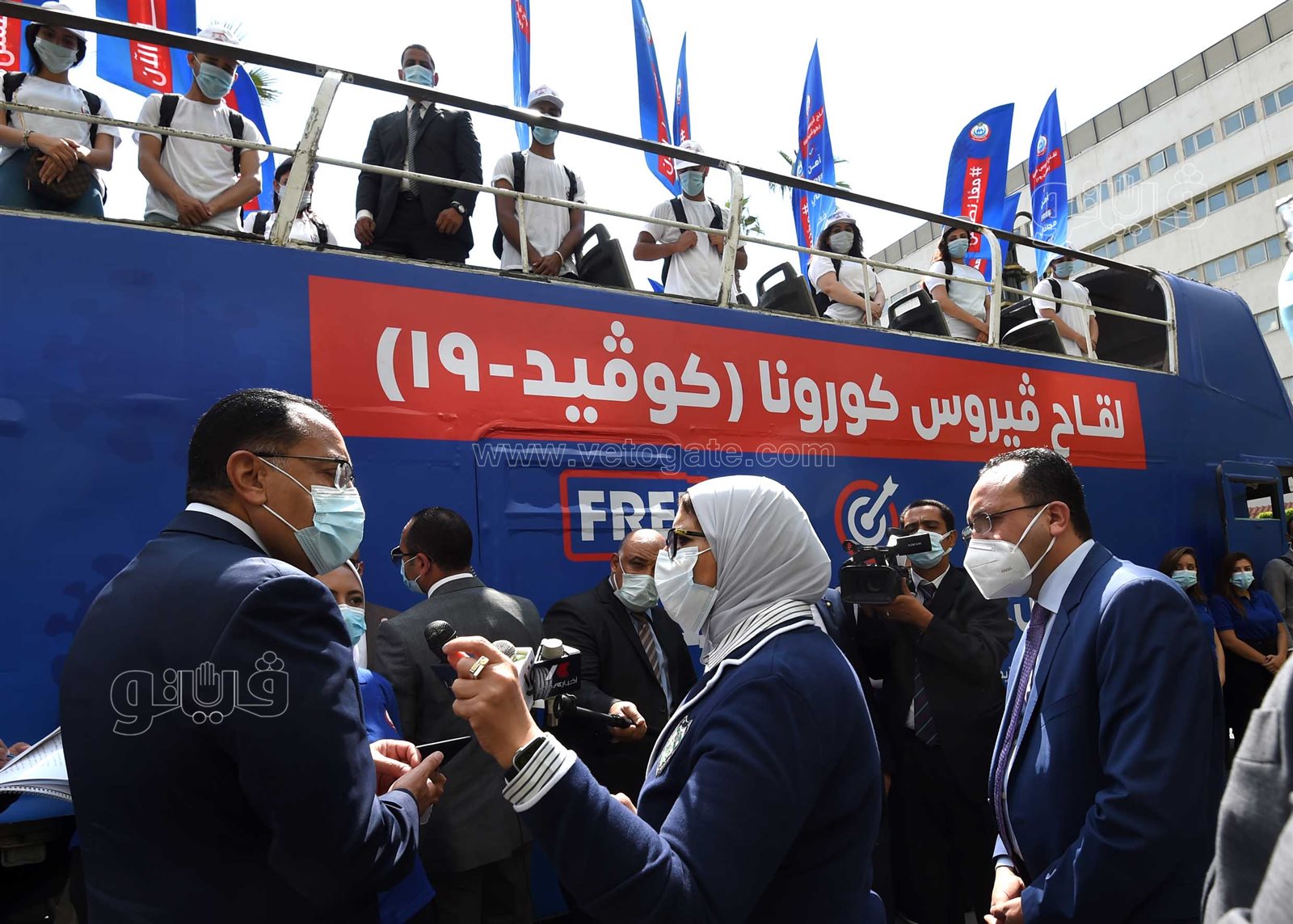 رئيس الوزراء يدشن حملة معًا نطمئن.. سجل الآن لتشجيع المواطنين على تلقي لقاح كورونا (11)