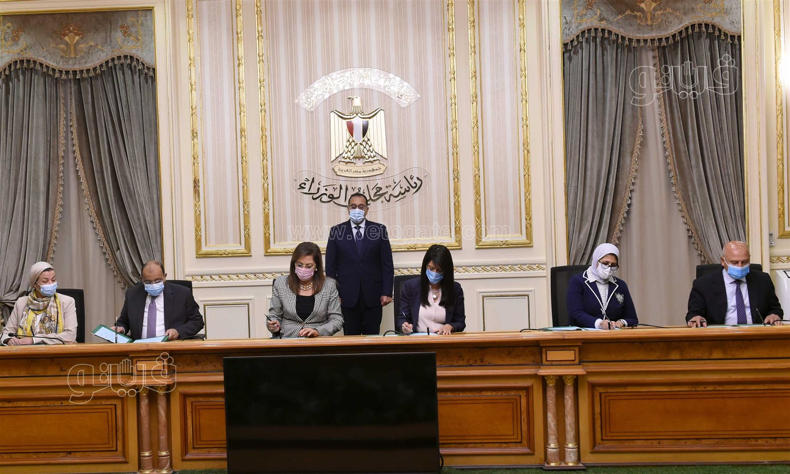 مدبولي يشهد توقيع اتفاقية تنفيذ مشروع إدارة تلوث الهواء وتغير المناخ في القاهرة الكبرى (2)