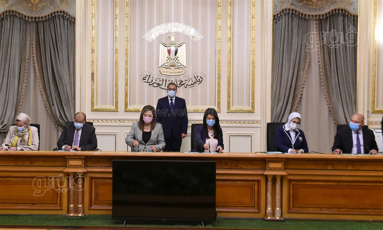 مدبولي يشهد توقيع اتفاقية تنفيذ مشروع إدارة تلوث الهواء وتغير المناخ في القاهرة الكبرى (4)