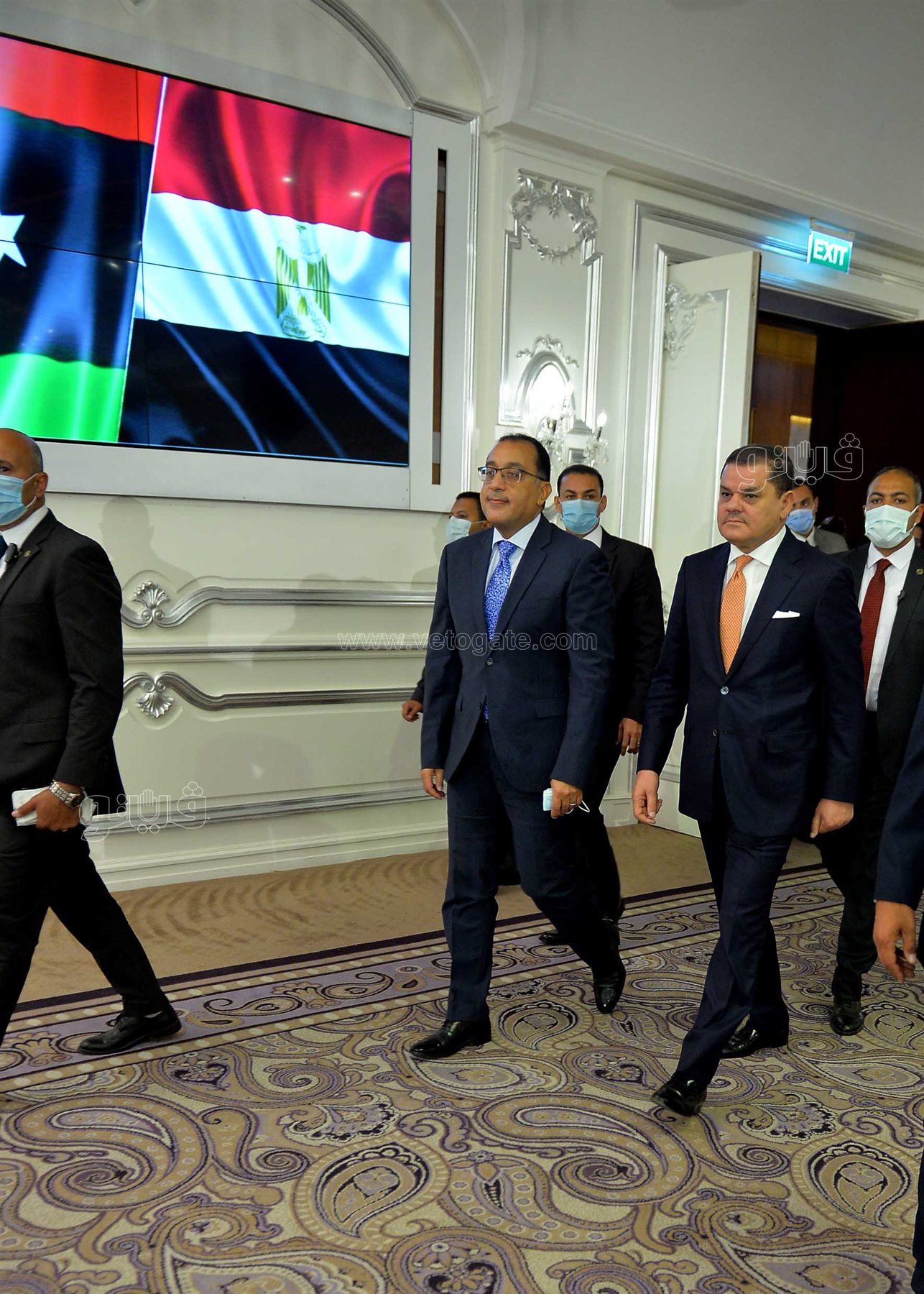 جلسة المباحثات المصرية الليبية المشتركة (1)