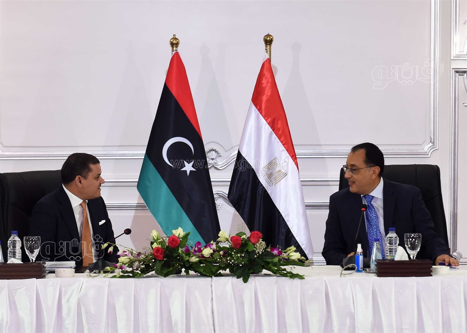 جلسة المباحثات المصرية الليبية المشتركة (6)