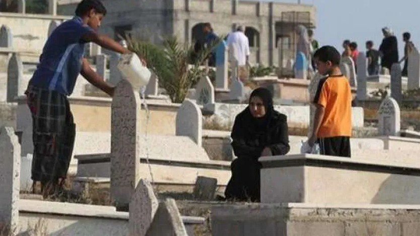 حكم الصدقة بالمقابر، فيتو