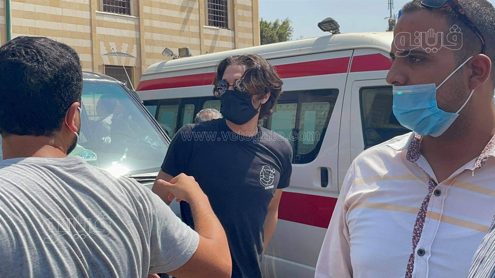 تشييع جنازة الفنان إيهاب خورشيد (9)