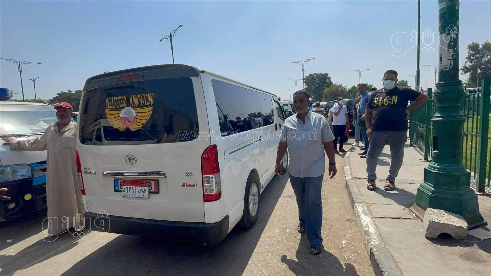 تشييع جنازة الفنان إيهاب خورشيد (11)