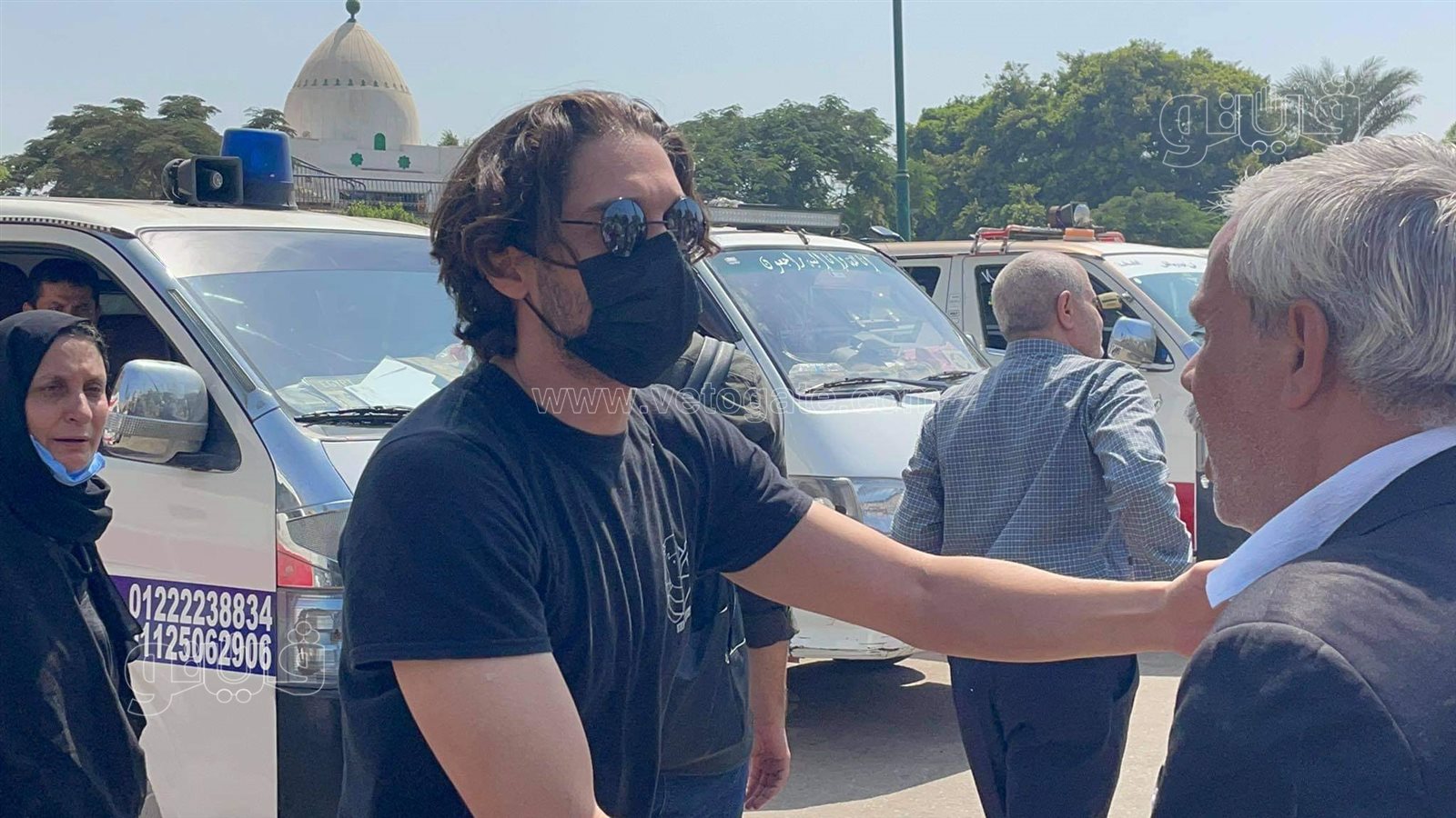 تشييع جنازة الفنان إيهاب خورشيد (18)