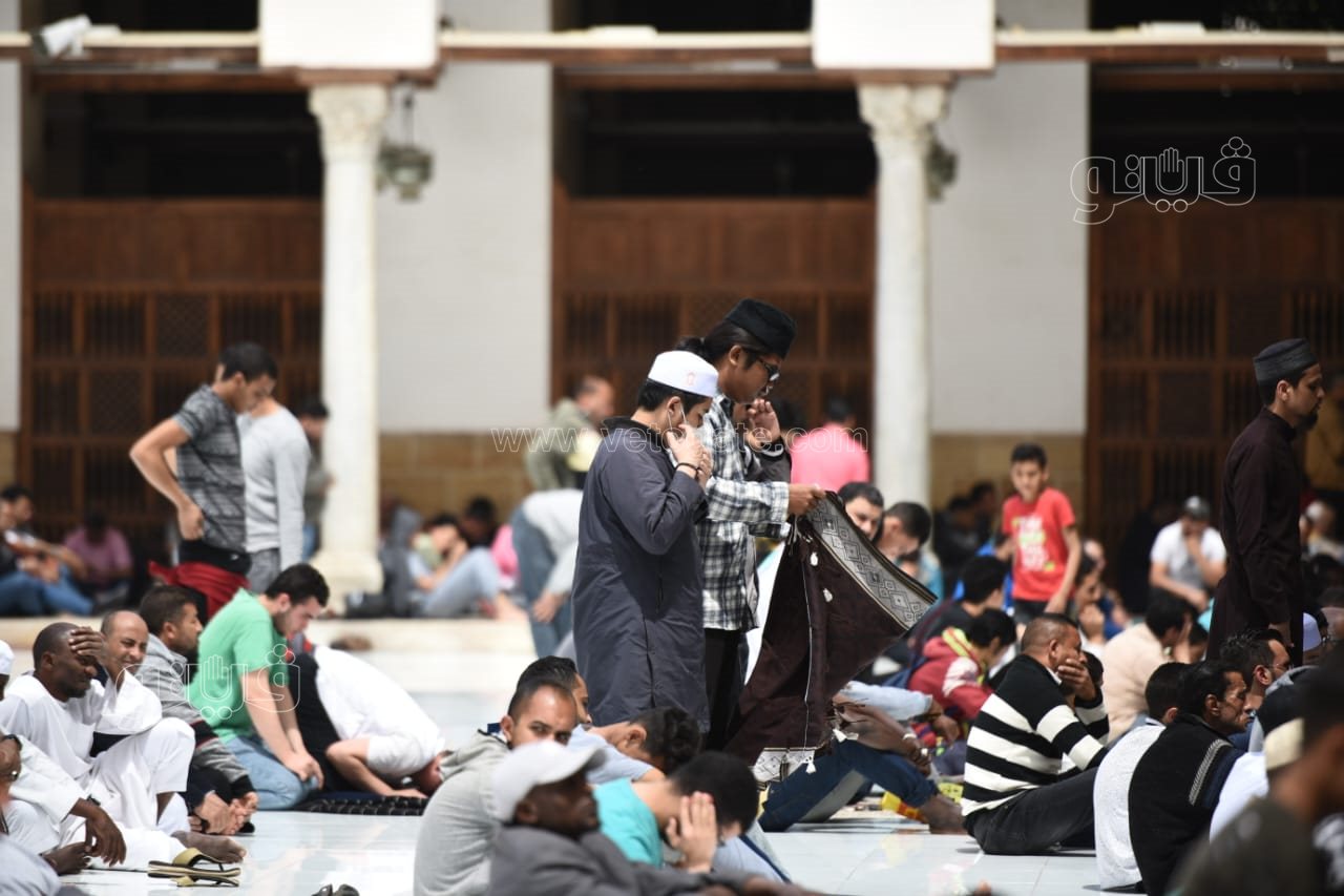 صلاة الجمعة اليتيمة في الجامع الأزهر (2)