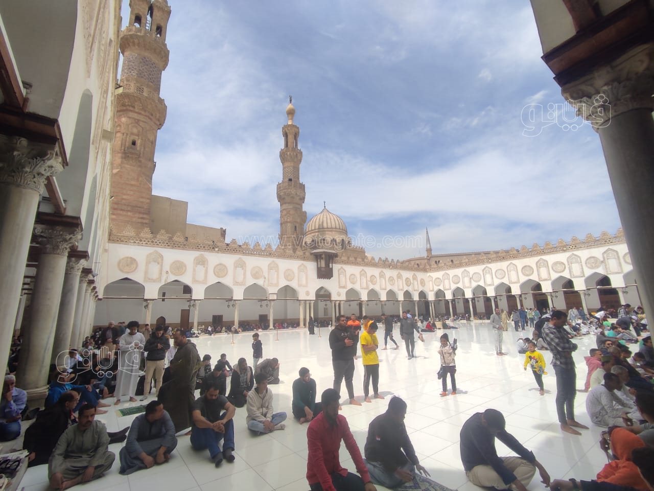 صلاة الجمعة اليتيمة في الجامع الأزهر (11)