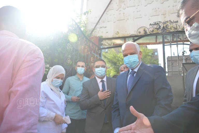 جولة لمحافظ الجيزة في مدرسة عامر عبد المقصود بالدقي بأول أيام العام الدراسي (13)