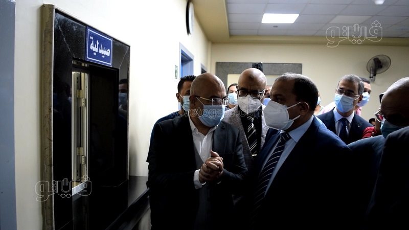 إفتتاح مستشفى لعلاج الأورام والحروق بجامعة بني سويف  (12)