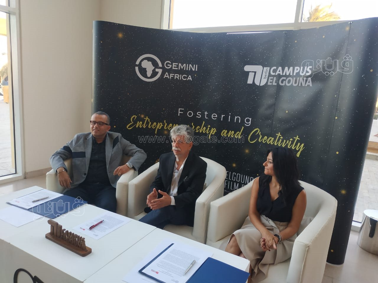 الجونة كمبس يوقع أكبر اتفاقية لتطوير صناعة السينما في أفريقيا (2)