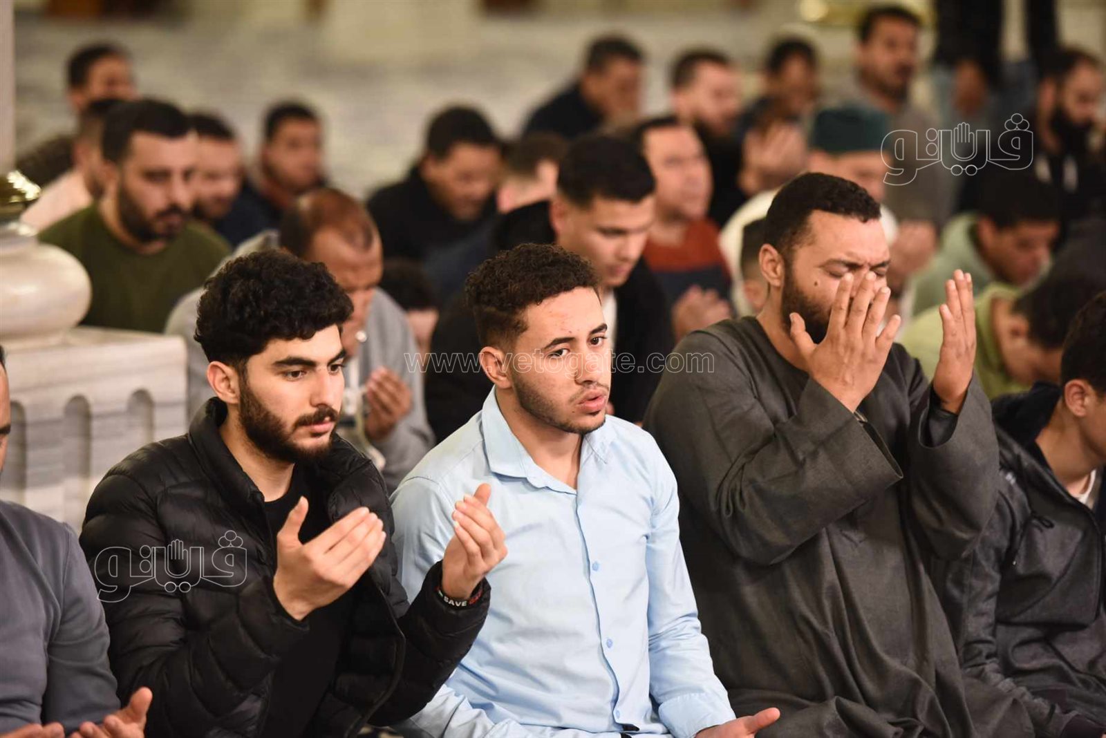 صلاة التهجد بمسجد سيدنا الحسين (7)