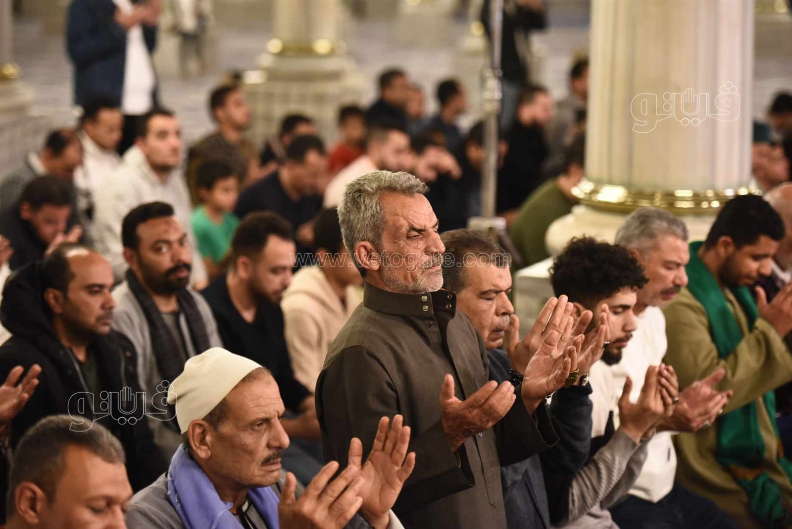 صلاة التهجد بمسجد سيدنا الحسين (12)