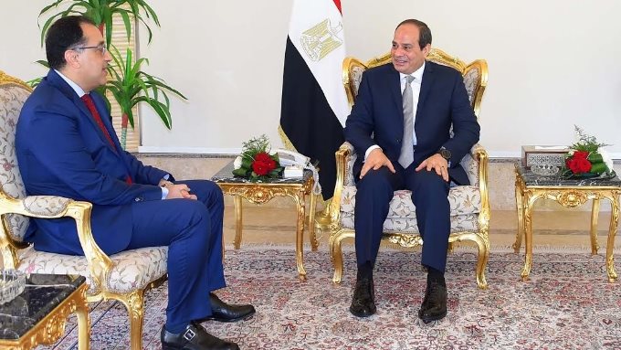 الرئيس السيسي ود, مصطفي مدبولي رئيس الوزراء