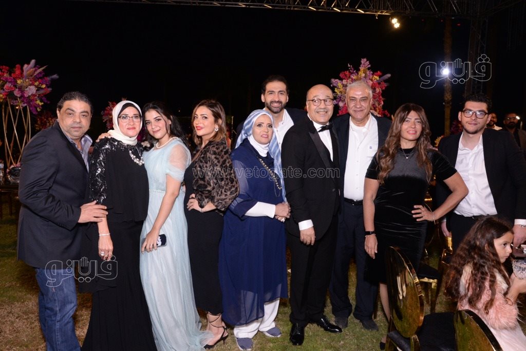  نجوم الفن بزفاف دينا حجاج عبدالعظيم (28)