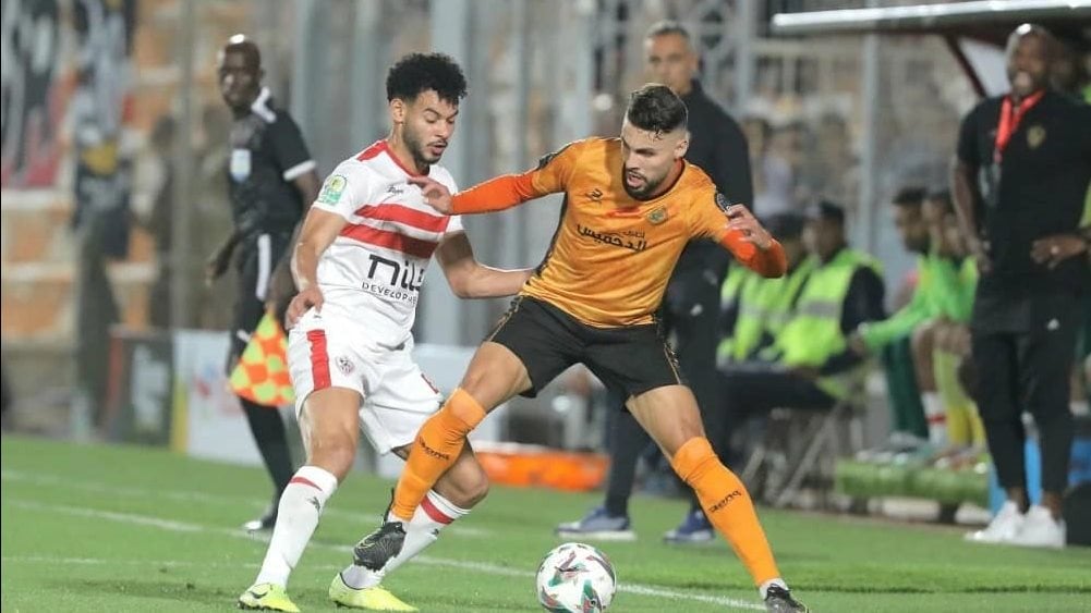 الزمالك من نهائي الكونفدرالية 