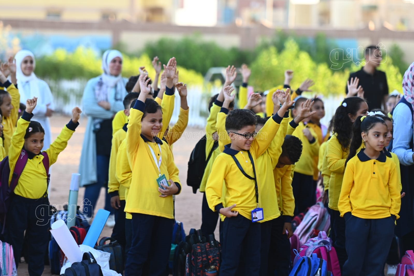انطلاق طابور الصباح وتحية العلم بمحافظتي القاهرة والجيزة (14)