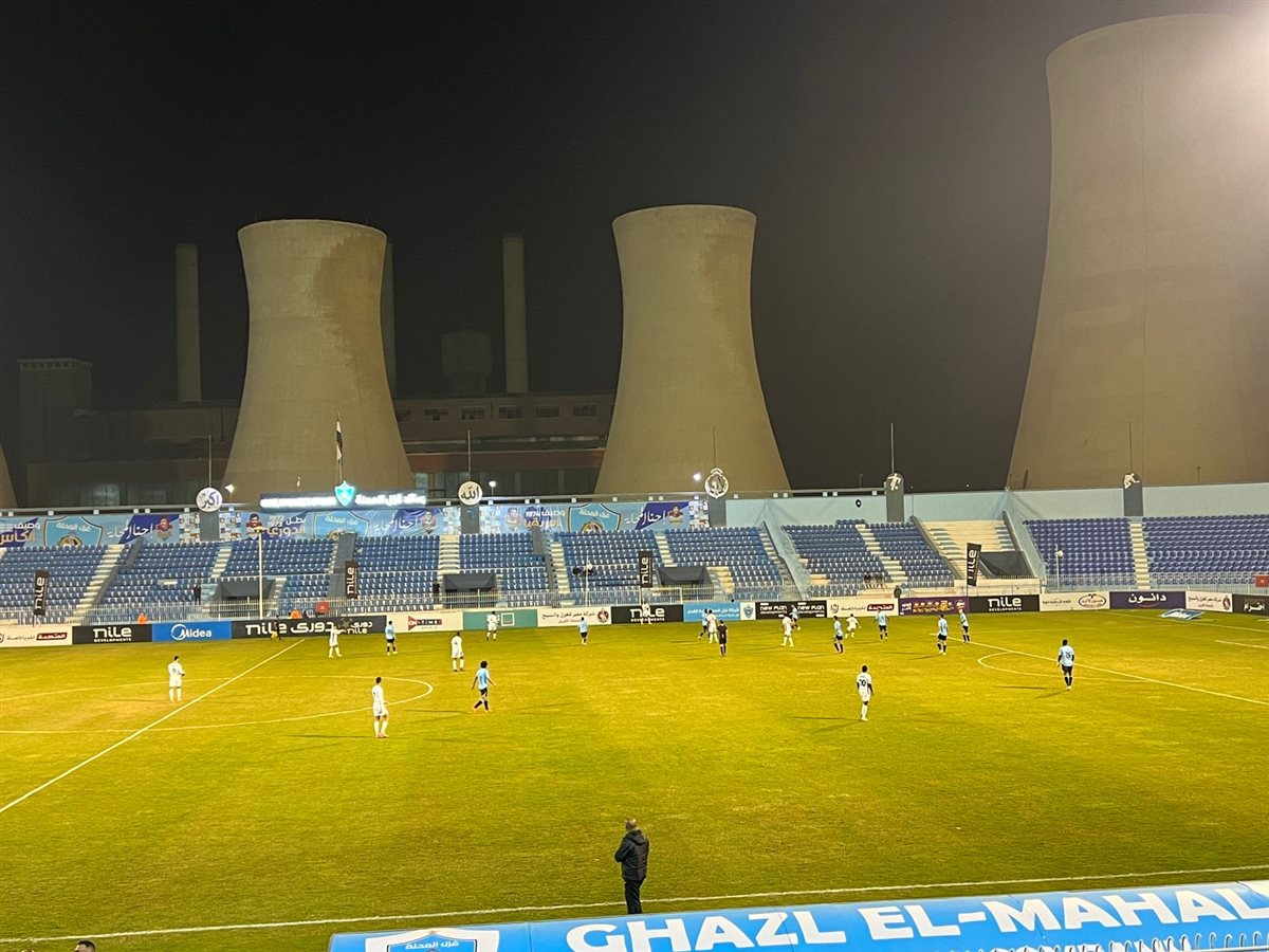 الدوري المصري، البنك الأهلي يتقدم على غزل المحلة بهدف في الشوط الأول