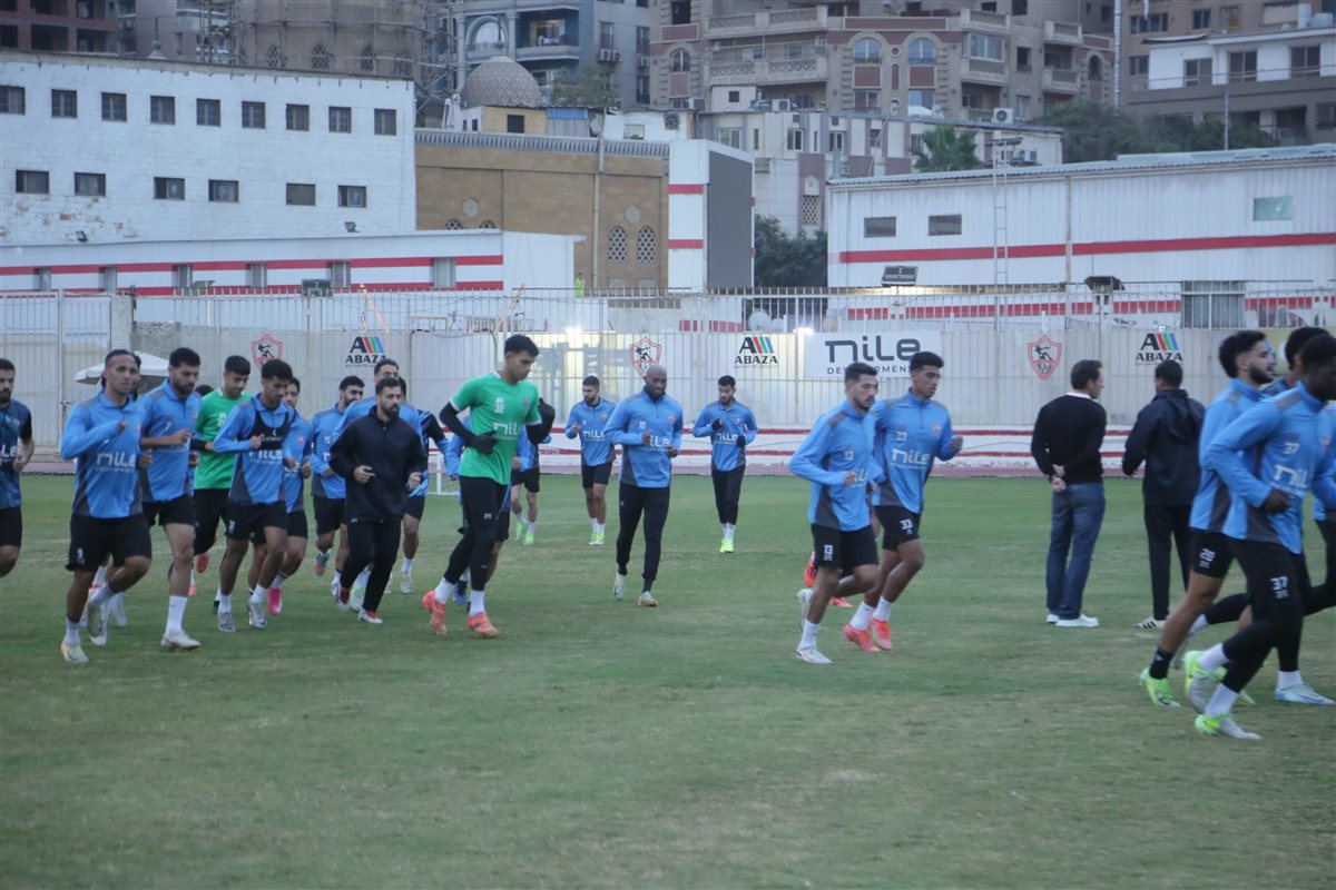 توماس جروتر يحضر مران الزمالك، فيتو