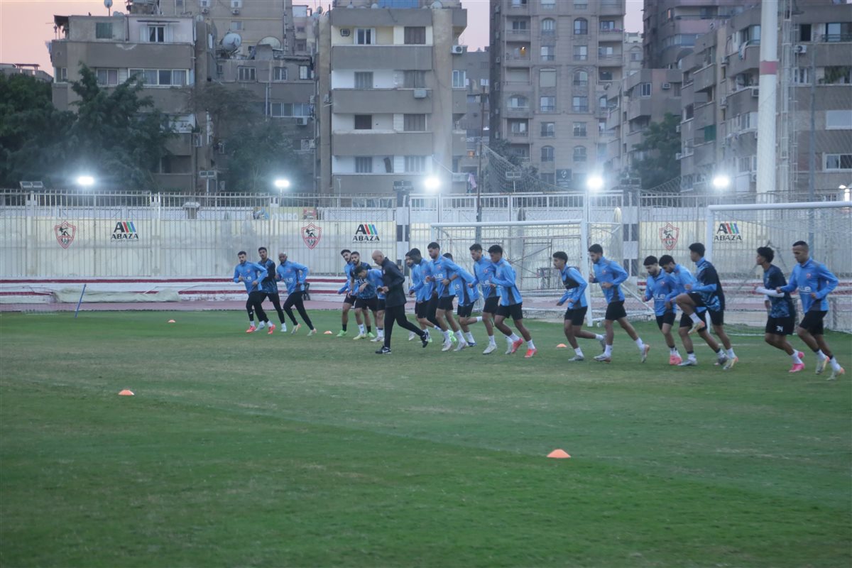 توماس جروتر يحضر مران الزمالك، فيتو