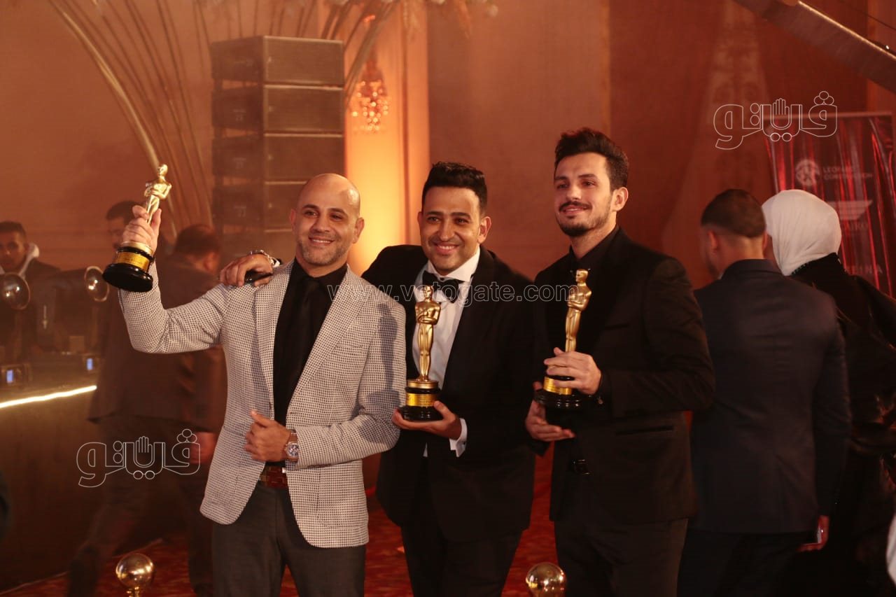 تكريم نجوم الفن والمشاهير فى نجم العرب (28)