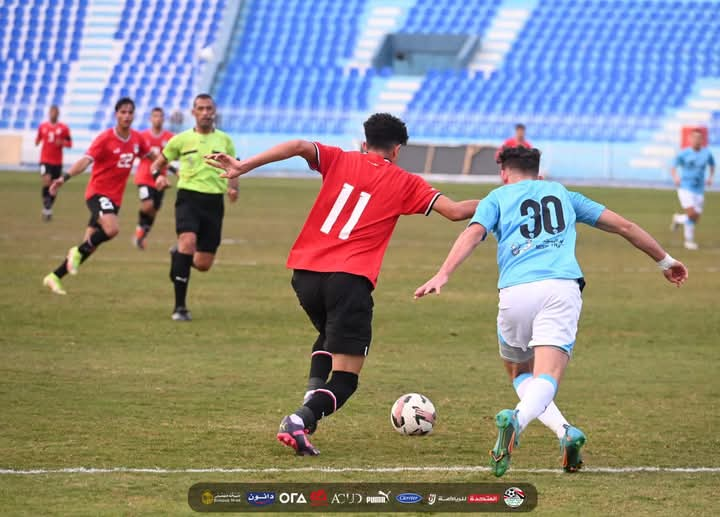 مباراة منتخب الشباب مع غزل المحلة، فيتو