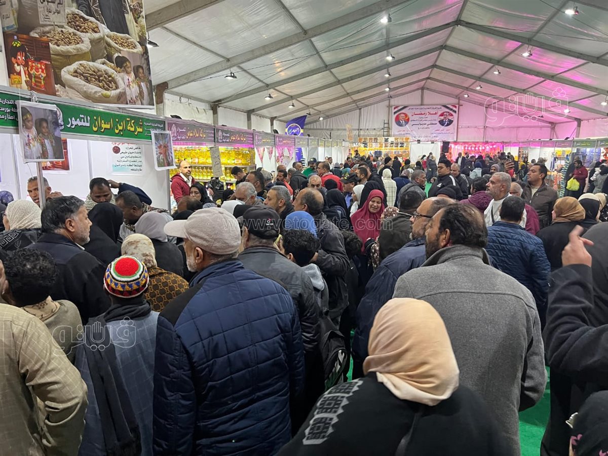 اقبال منقطع النظير على معرض اهلا رمضان ببورسعيد، فيتو&nbsp;