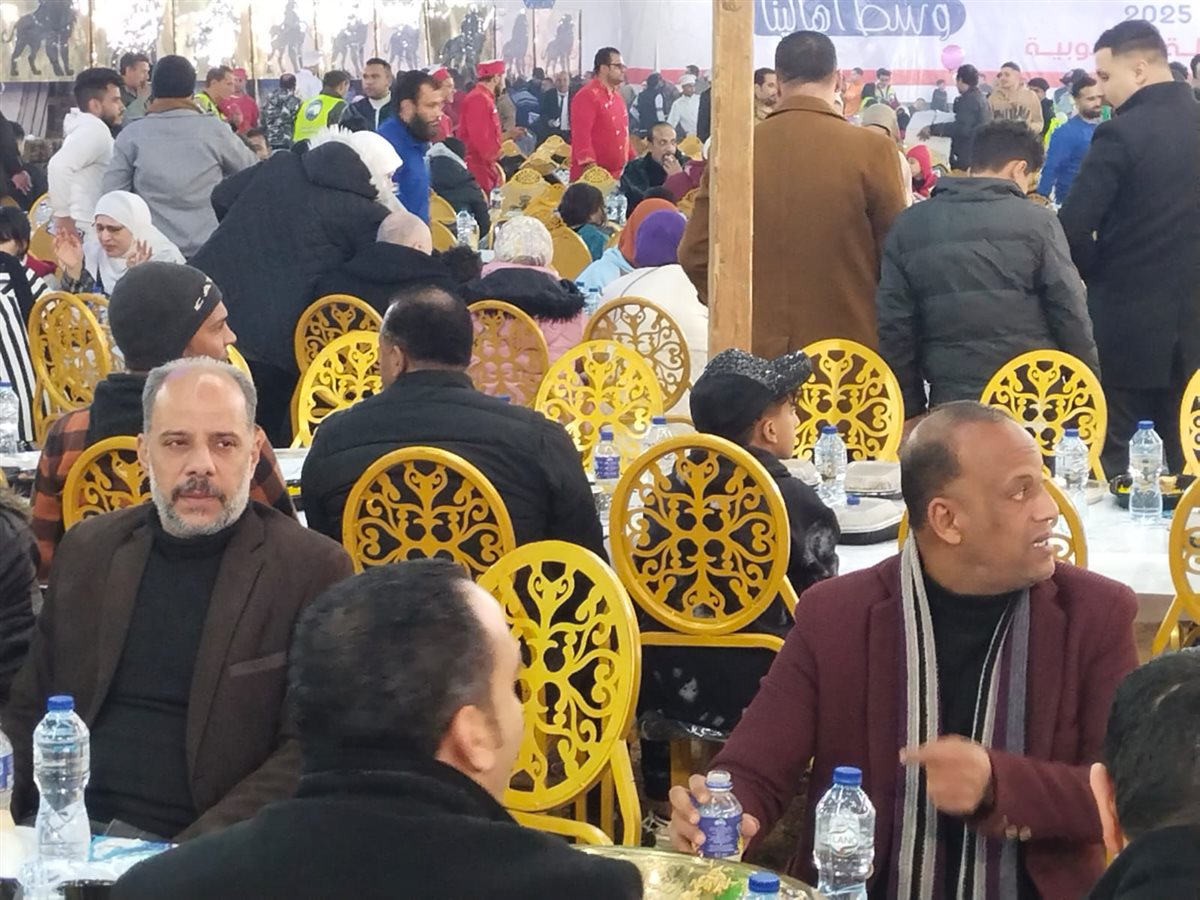 اكبر مائدة افطار بشبرا الخيمة &nbsp;،فيتو
