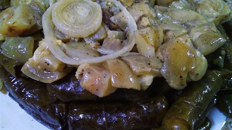 ورق العنب بالكوارع
