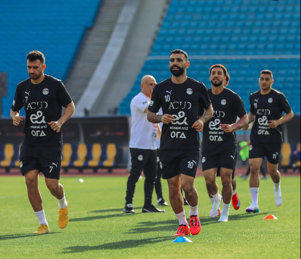 تدريبات منتخب مصر إستعدادا لإثيوبيا، فيتو