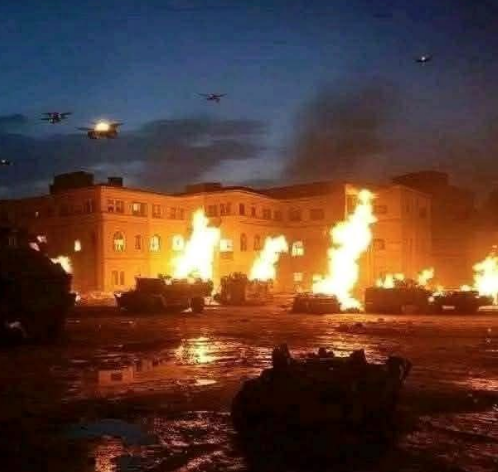 معارك ضارية عند القصر الجمهوري في السودان، فيتو