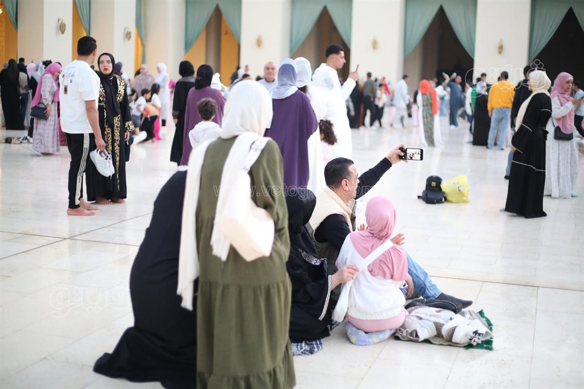 أجواء فرحة، صلاة العيد الفطر في الحاكم بأمر الله حاجة ثانية (19)