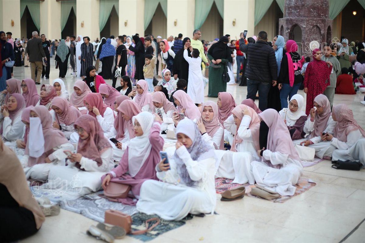 أجواء فرحة، صلاة العيد الفطر في الحاكم بأمر الله حاجة ثانية (21)