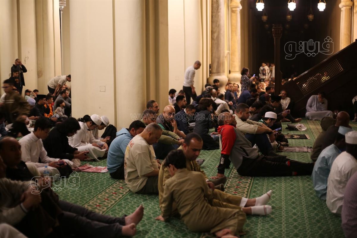 أجواء فرحة، صلاة العيد الفطر في الحاكم بأمر الله حاجة ثانية (28)